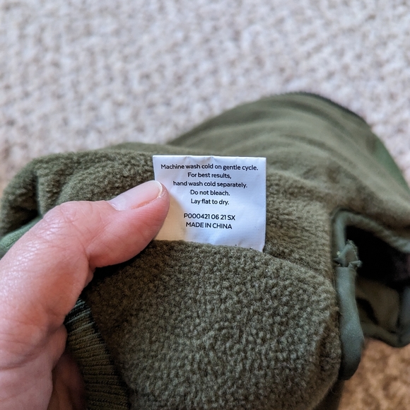 Frisco Dog Bomber Jacket Medium Green - Picture 6 of 14